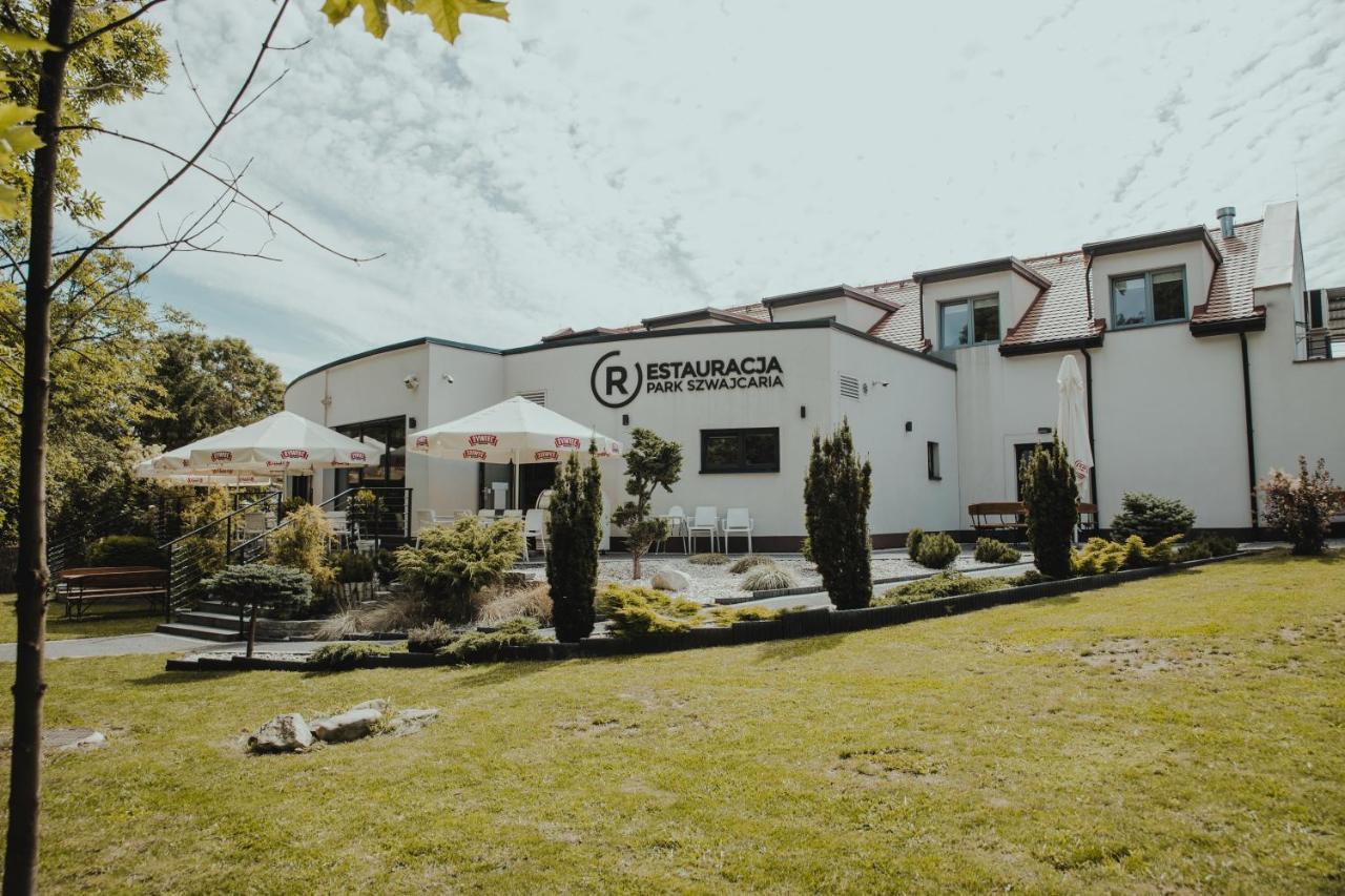 Hotel Restauracja Park Szwajcaria Gliwice Esterno foto